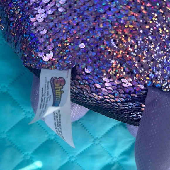 Purple Sequin Plush Toy - Picture 3 of 4